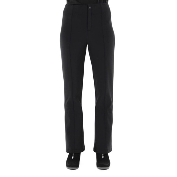 AFRC Schoeller Switzerland Wide Leg Stirrup WB-400 Classic Black‎ Ski Pants - Picture 1 of 14
